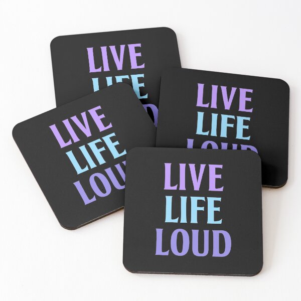 Item preview, Live Life Loud designed and sold by ArtofDissent.