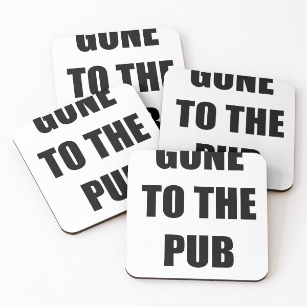 Item preview, Gone to the Pub designed and sold by Haunted Crafts.