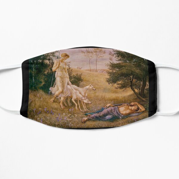 “Diana and Endymion” by Walter Crane (1887) Flat Mask