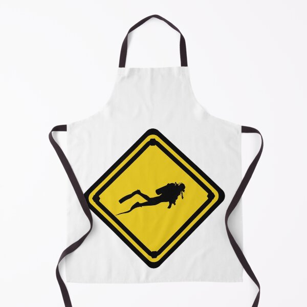 Item preview, Scuba Diver Road Sign designed and sold by Nostraw.