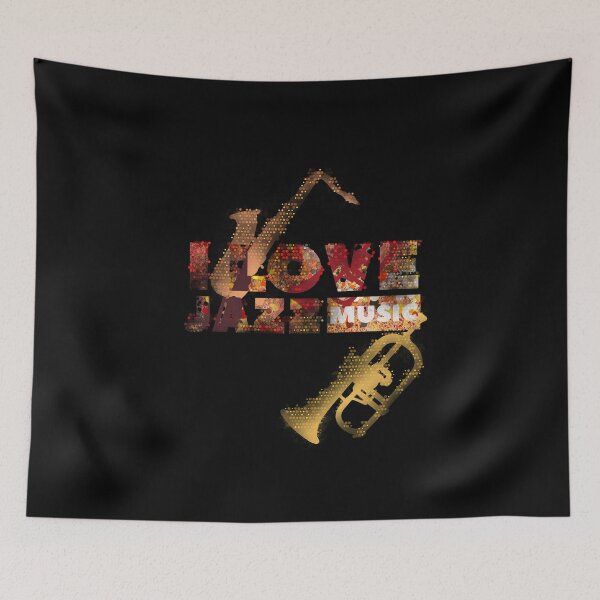 Item preview, I love jazz music designed and sold by mwebba2005.