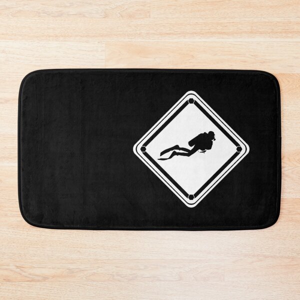 Item preview, Scuba Diver Street Sign designed and sold by Nostraw.