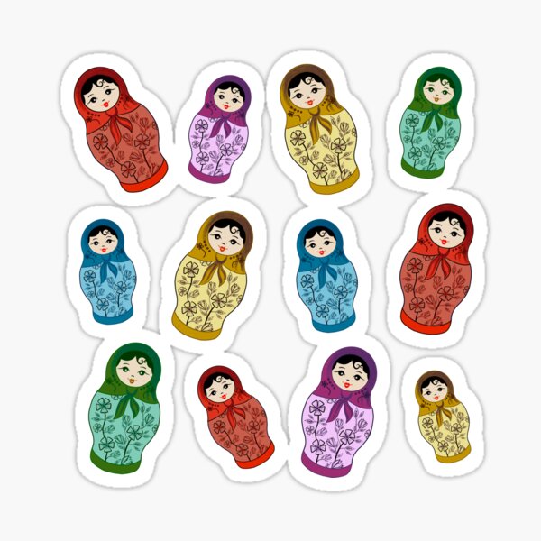 Item preview, Original Babushka Pattern designed and sold by MerchActually.