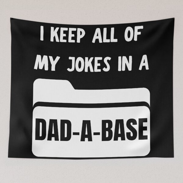Item preview, I keep all of my jokes in a dad-a-base designed and sold by Caregiverology.