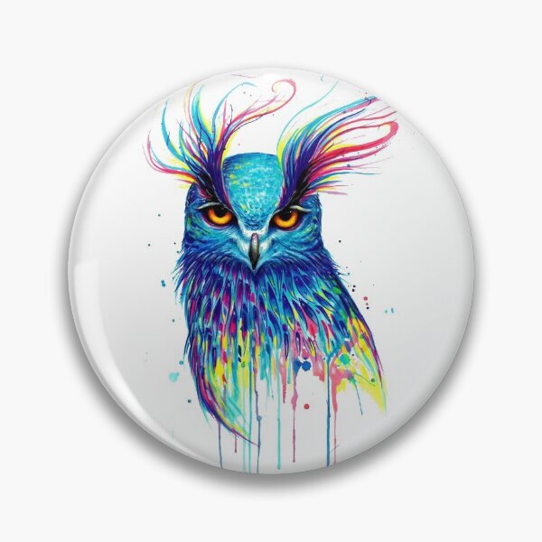 Item preview, Owl Watercolor Painting designed and sold by eajob.
