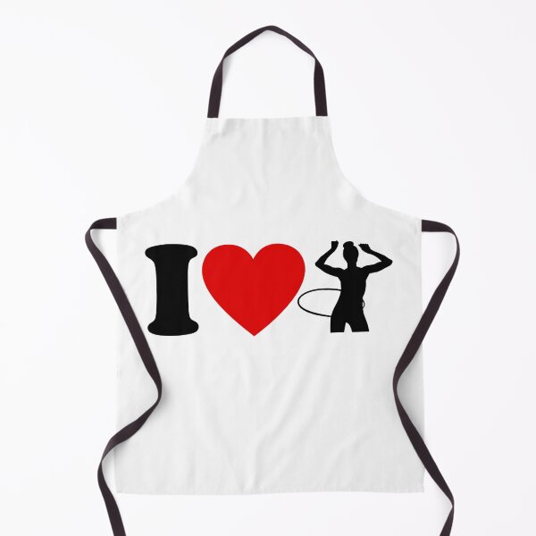 Item preview, I Heart Huller Hula Love Hoop Hulagirl Hoop Ladies designed and sold by DerNerd.