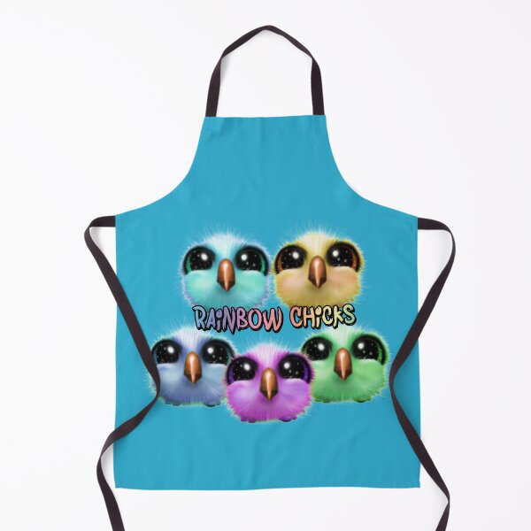 Item preview, Wide eyed, adorable, and colorful chicks: Rainbow Chicks designed and sold by iduzarts.