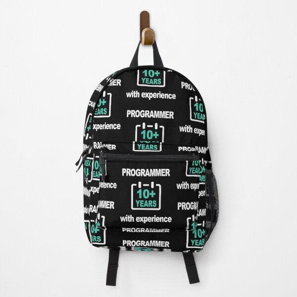 Item preview, Programmer with 10+ Years of Experience, Software Engineer, Computer Science, Web, Programming Humor, HTML, Dark designed and sold by Max-Wear.