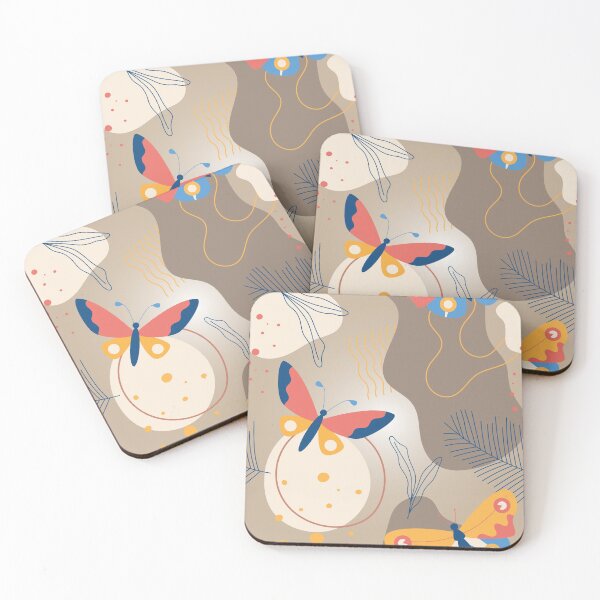 Item preview, butterflies and blobs designed and sold by lakazdi.