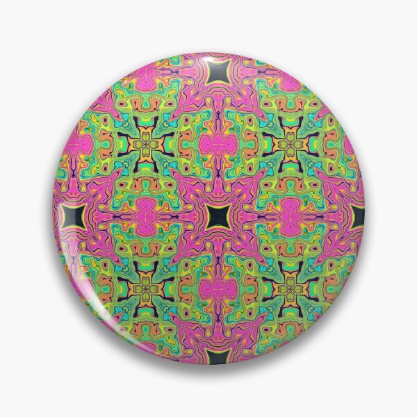 Item preview, High Dive Pink Orange Yellow Blue Green Black Pattern designed and sold by Sector18.