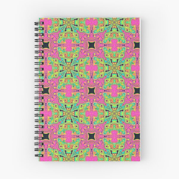 Item preview, High Dive Pink Orange Yellow Blue Green Black Pattern designed and sold by Sector18.