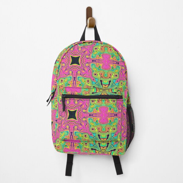 Item preview, High Dive Pink Orange Yellow Blue Green Black Pattern designed and sold by Sector18.