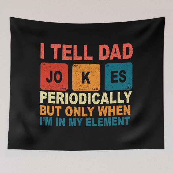 Item preview, Fathers Day Tee from Wife Kids I Tell Dad Jokes Periodically designed and sold by ZimbomDesigner.