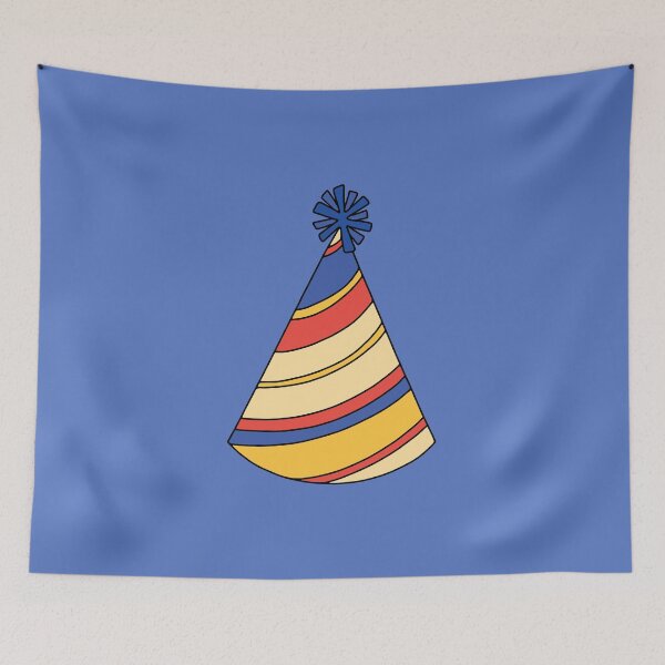 Item preview, Red and Blue Party Hat designed and sold by murialbezanson.