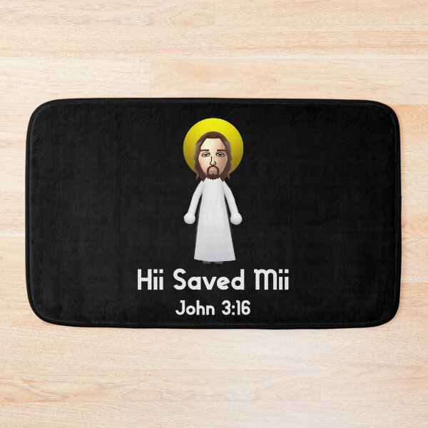 Item preview, Hii Saved Mii - Mii Jesus designed and sold by lodaxaprine.