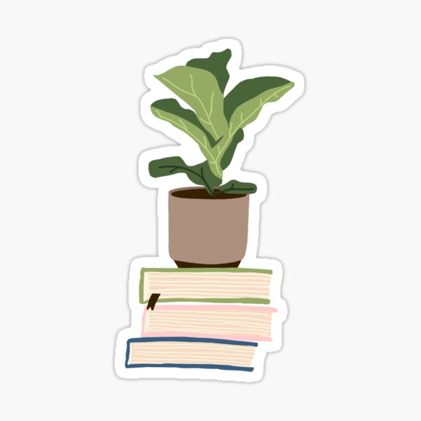 24ct House Plants Stickers