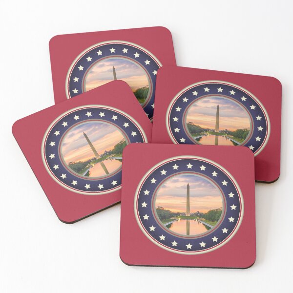 Item preview, Washington Monument Vintage Patriotic Style designed and sold by sableandshadow.