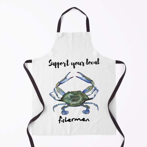 Item preview, Support your local fishermen design designed and sold by Woodswear.