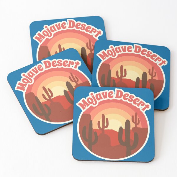 Item preview, Mojave California Desert Camping Hiking, California Desert, Mojave Desrt, Sand, Red Sun and Cactus, Mojave T-shirt designed and sold by AbsurdStore.