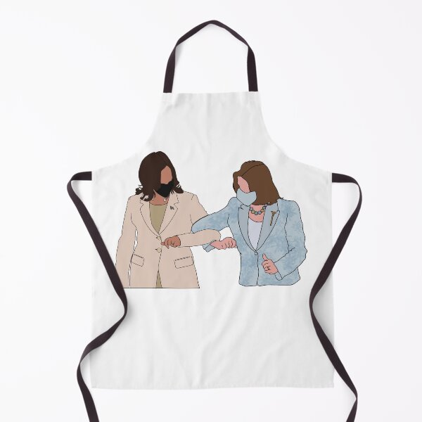 Item preview, VP Harris and Speaker Pelosi Elbow Bump designed and sold by GrellenDraws.