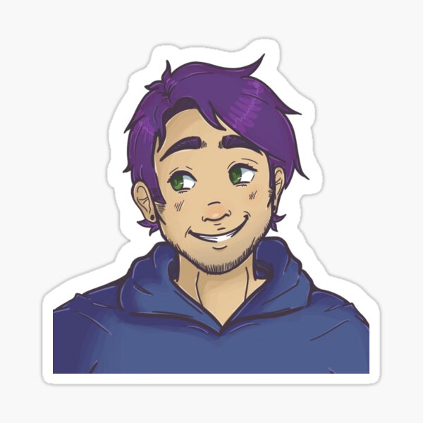 Aperçu de l'œuvre Shane Stardew Valley Portrait Sticker créée et vendue par misspepperx.