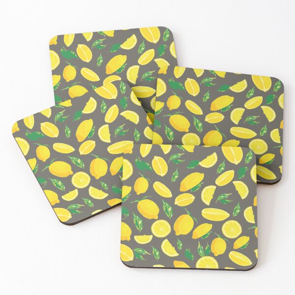 Item preview, Lemon Citrus Pop Moody BG designed and sold by Old Urban Farmhouse Design Studio.