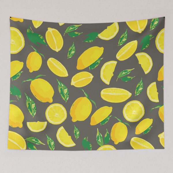 Item preview, Lemon Citrus Pop Moody BG designed and sold by Old Urban Farmhouse Design Studio.