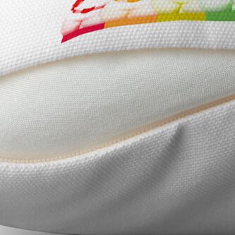 Alternate view of Clitoria - Fists up for Pride Throw Pillow