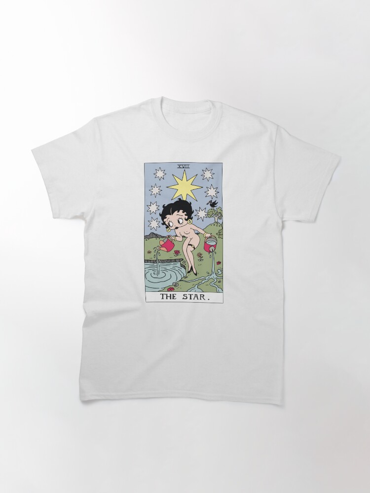Alternate view of Betty Boop Tarots: The Star Classic T-Shirt