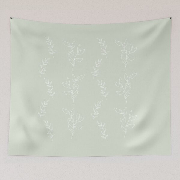 Item preview, Leaves Sage Green 1 designed and sold by TheEmilySuzanne.