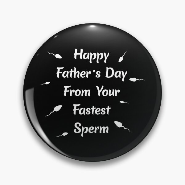 Item preview, Happy Father's Day From Your fastest sperm black, gift idea for father's day from son, daughter, wife, funny quote/saying about dad 2021/2022 designed and sold by Elonshop.