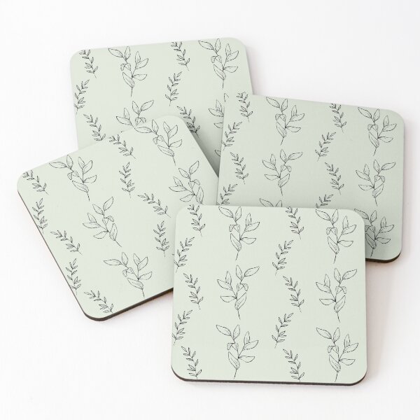 Item preview, Leaves Sage Green 4 designed and sold by TheEmilySuzanne.