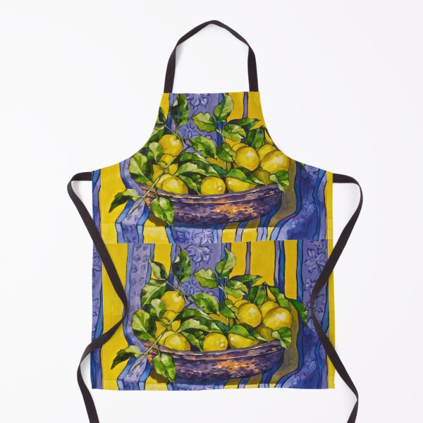 Item preview, 'Provence lemons in a copper bowl’.  designed and sold by Elizabeth Moore Golding.