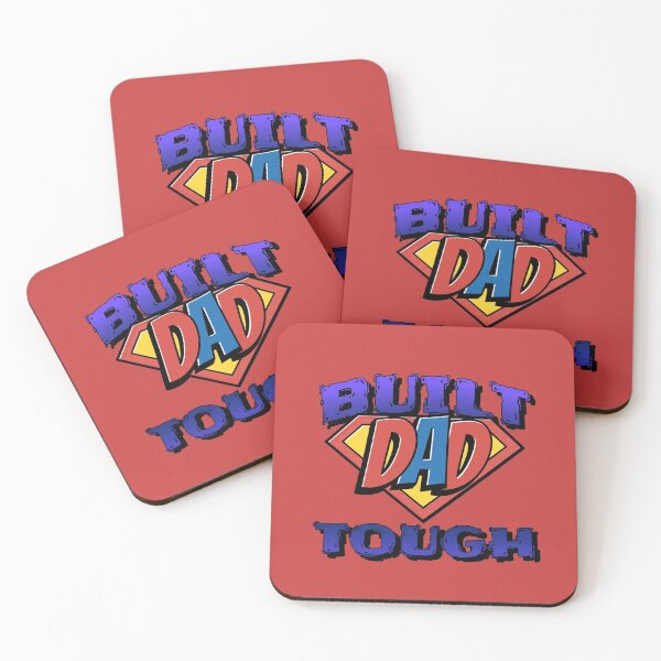 Item preview, Built Dad Tough designed and sold by ThinkAndReflect.