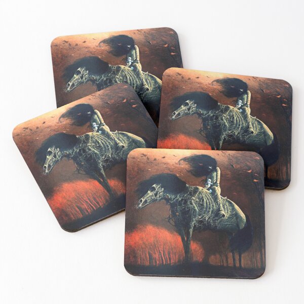 Item preview, Untitled (Horse Rider), by Zdzisław Beksiński designed and sold by JustContemplate.