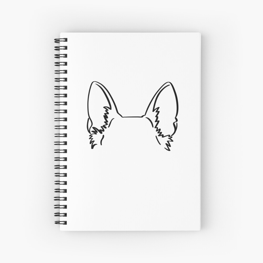 Item preview, Spiral Notebook designed and sold by doggi-sabi.