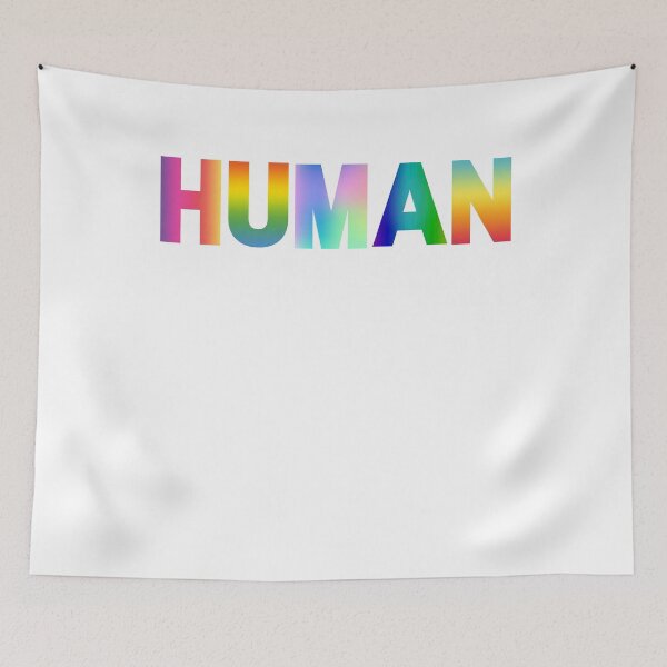 Item preview, Human LGBT Pride Month Support Community designed and sold by Tasha McGlashan.