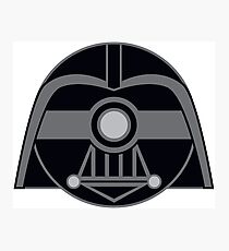 Darth Vader Pokemon Ball Mash-up Photographic Print