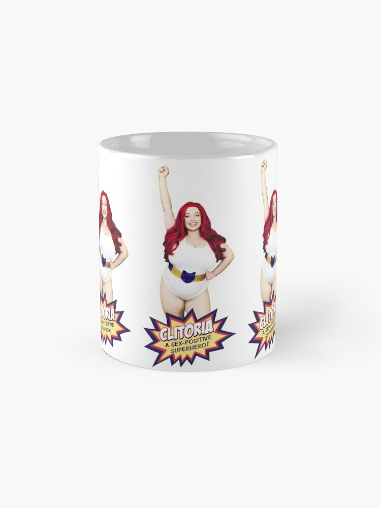 Alternate view of Clitoria - Fist up Coffee Mug