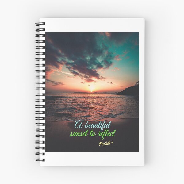 Item preview, a beautiful sunset to reflect designed and sold by pirikiti64-.