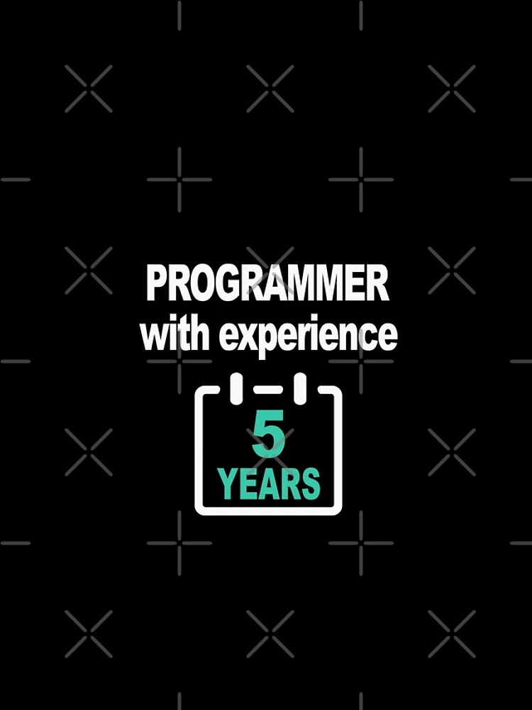 Thumbnail 4 of 4, iPhone Case, Programmer with Experience 5 Years, Software Engineer, Computer Science, Web, Programming Humor, HTML, Dark designed and sold by Max-Wear.