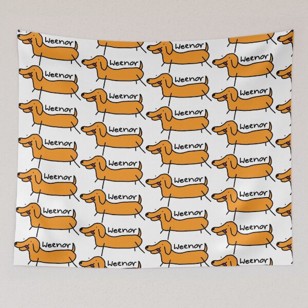 Item preview, Poorly Drawn Weiner Dog designed and sold by TPryorShop.