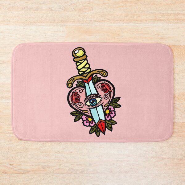 Item preview, broke heart tattoo designed and sold by sandpiperstudio.