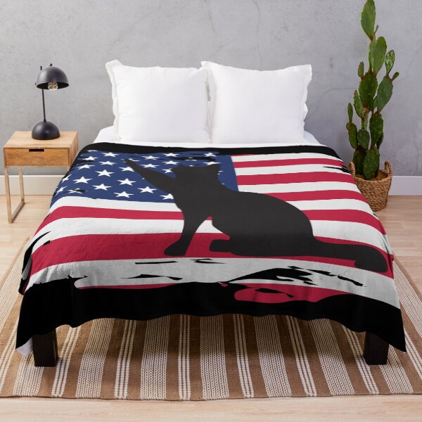 Item preview, Mericat, merica, FOURTH OF JULY, designed and sold by fluffyfriends.