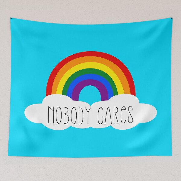 Item preview, Nobody Cares  designed and sold by princesnoozy.