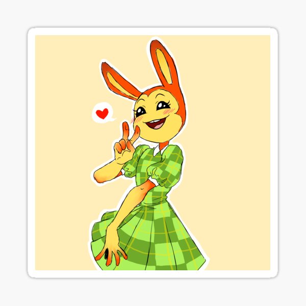 Acnh Bunnie Stickers | Redbubble