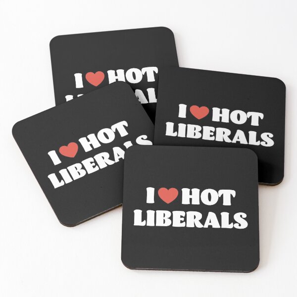 Item preview, I Love Hot Liberals designed and sold by walepave.
