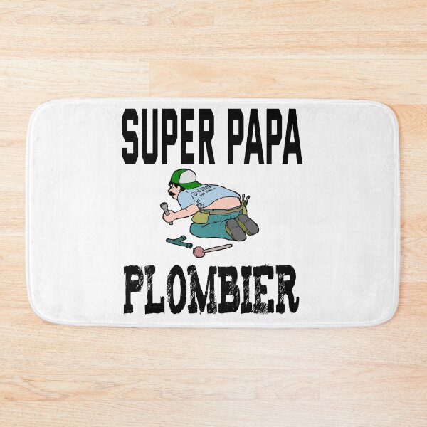 Item preview, SUPER DAD PLUMBER. designed and sold by leicha.
