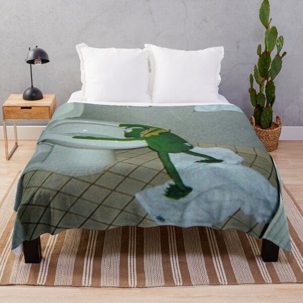 Party Kermit Throw Blanket