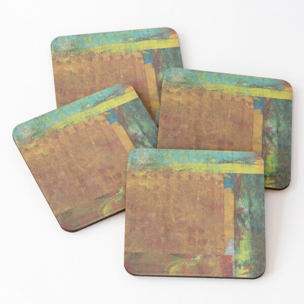 Item preview, A Collage of Abstract Mono Prints designed and sold by mewinkart.